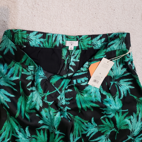 Fe Noel x Target Women's Feathered Palm Print Wide-Leg Pants - Picture 6 of 10